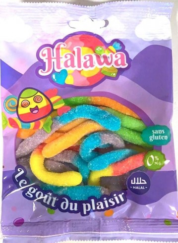 Crocodiles bonbons Halal 100g Halawa