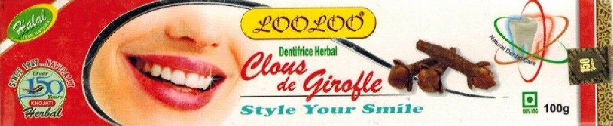 Dentifrice au Clou de Girofle - Dentifrice Herbal