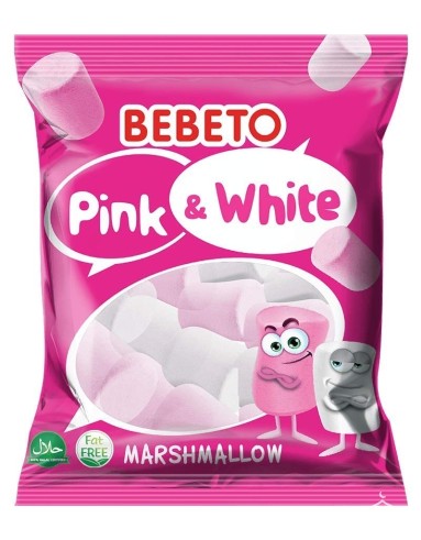 Marshmallow Pink & White...