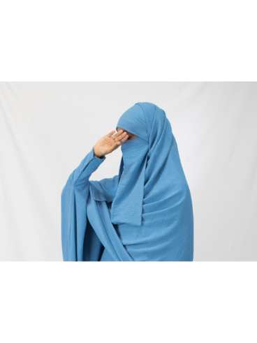 Half Niqab Khadija en Crêpe...